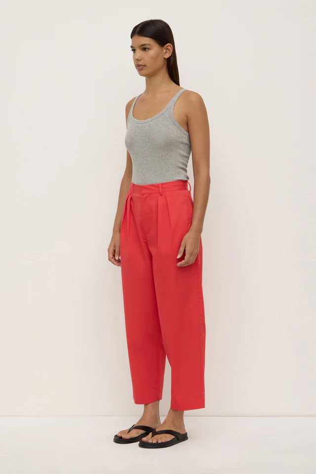 Assembly Label - Geno Poplin Pant - Chilli