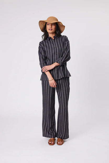 Marlow - Holiday Pant - Ink Stripe