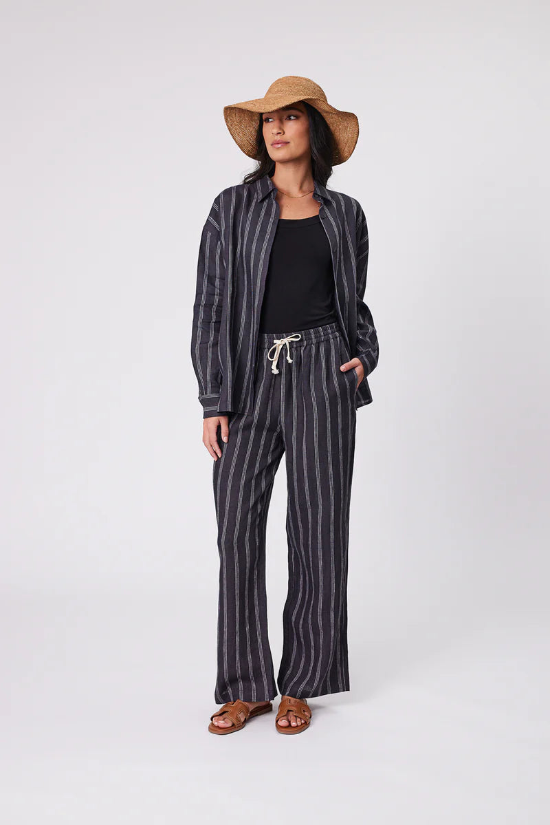 Marlow - Holiday Pant - Ink Stripe