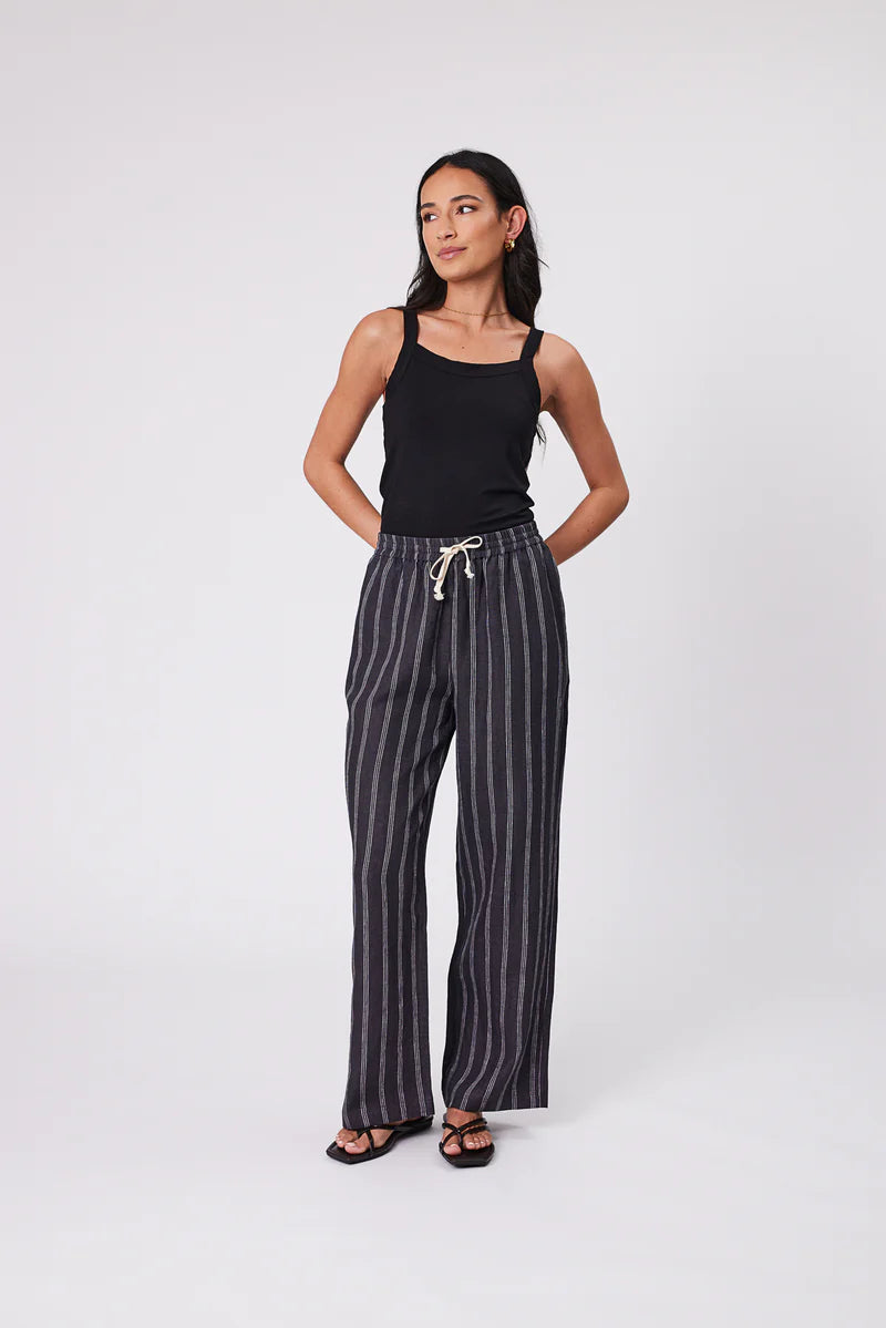 Marlow - Holiday Pant - Ink Stripe