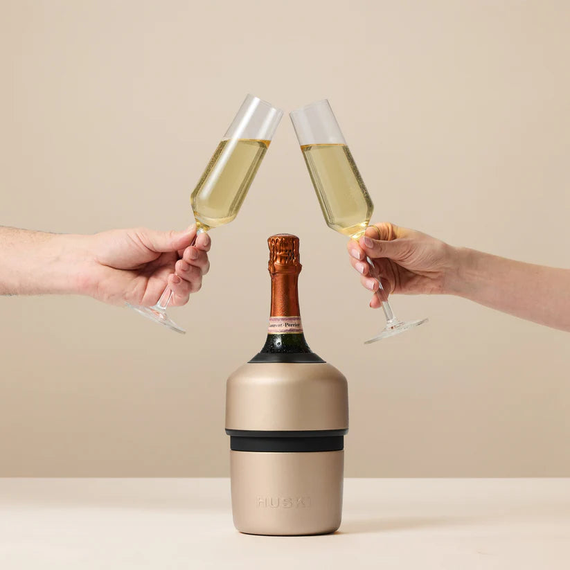 Huski - Champange Cooler - Brushed Stainless
