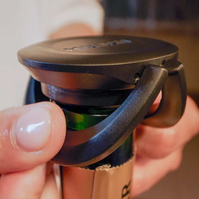 Huski - Bubblelock Bottle Stopper - Black