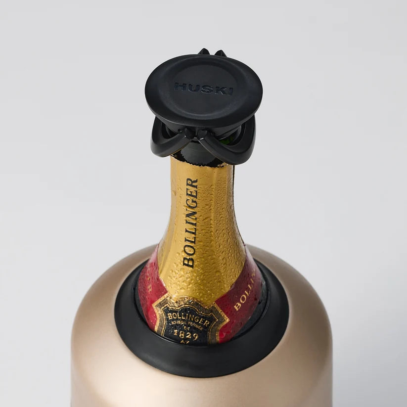 Huski - Bubblelock Bottle Stopper - Black