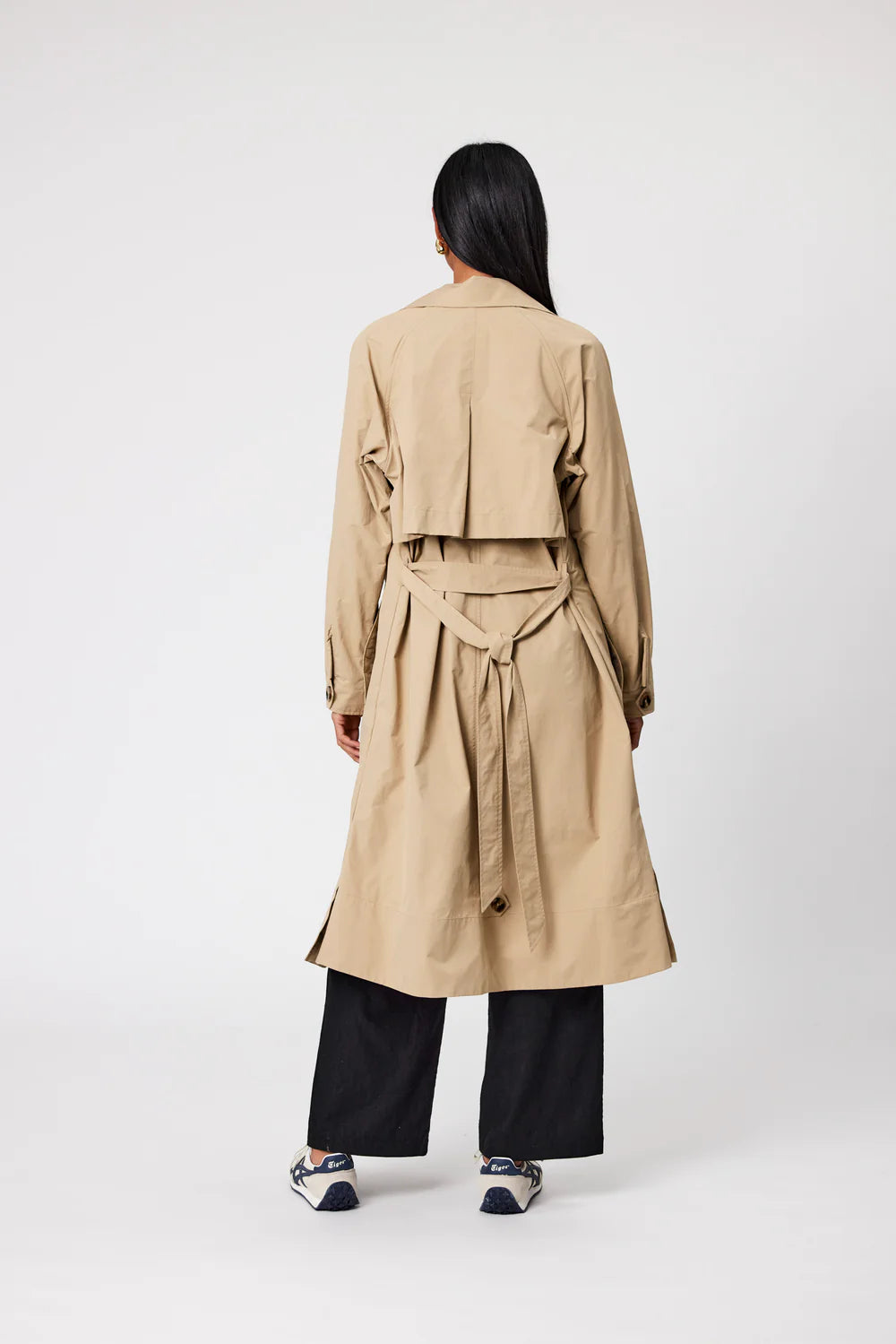 Marlow - Hybrid Trench Coat Camel Natural