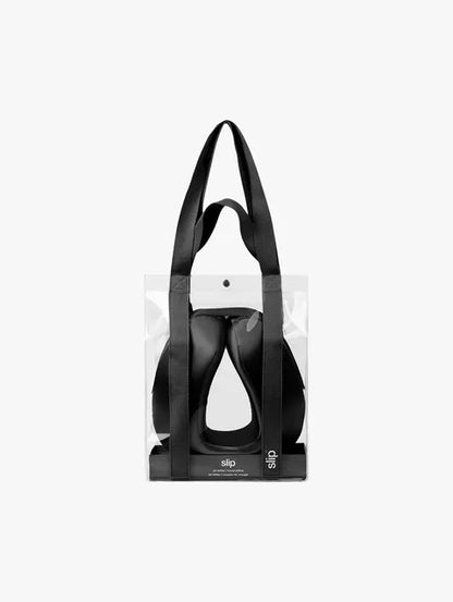 Slip - Pure Silk Jet Setter Travel Pillow - Black