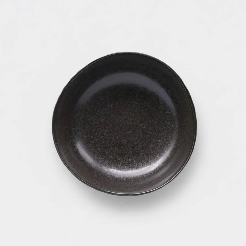 NAIBU - MATTE BLACK LARGE UNEVEN BOWL