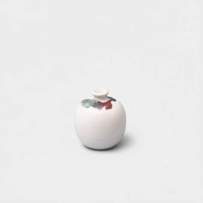 NAIBU - WHITE ROUND VASE