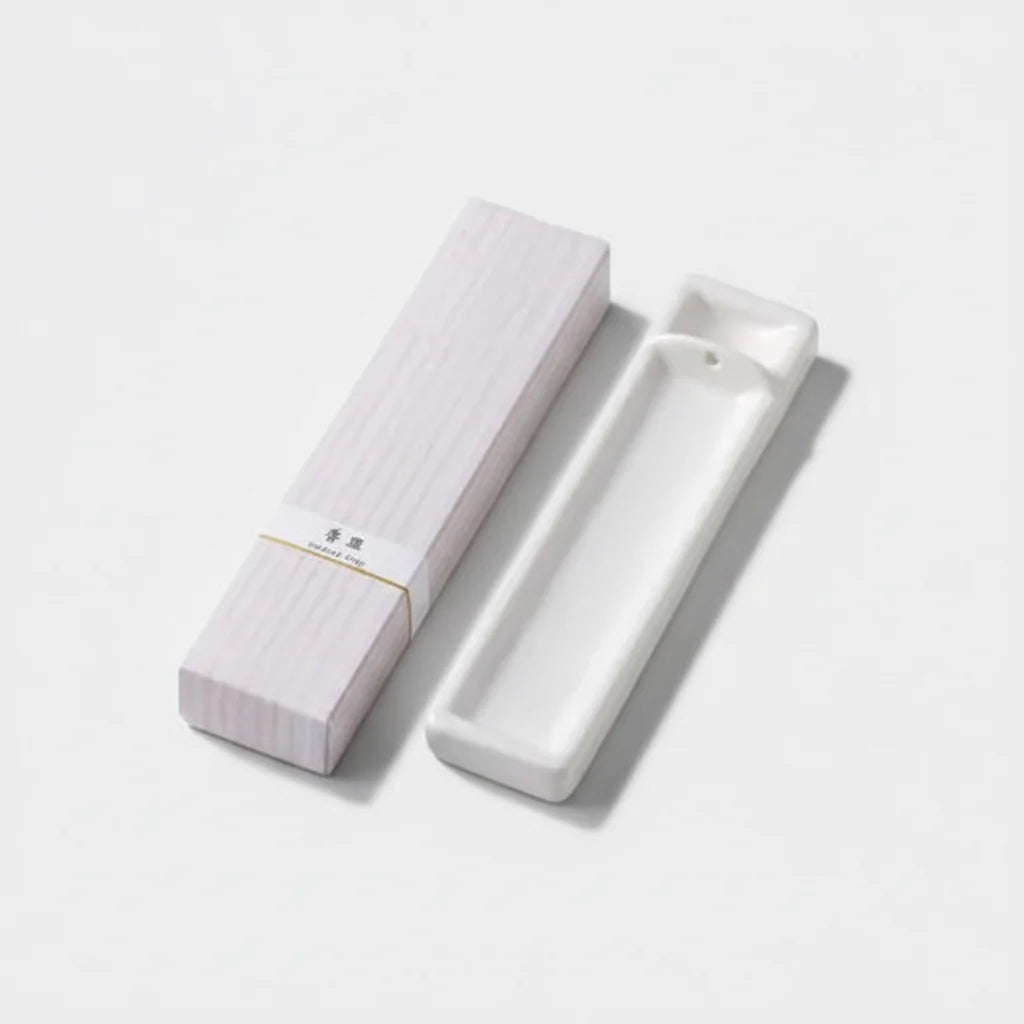 NAIBU - WHITE LONG INCENSE HOLDER