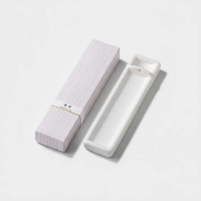NAIBU - WHITE LONG INCENSE HOLDER