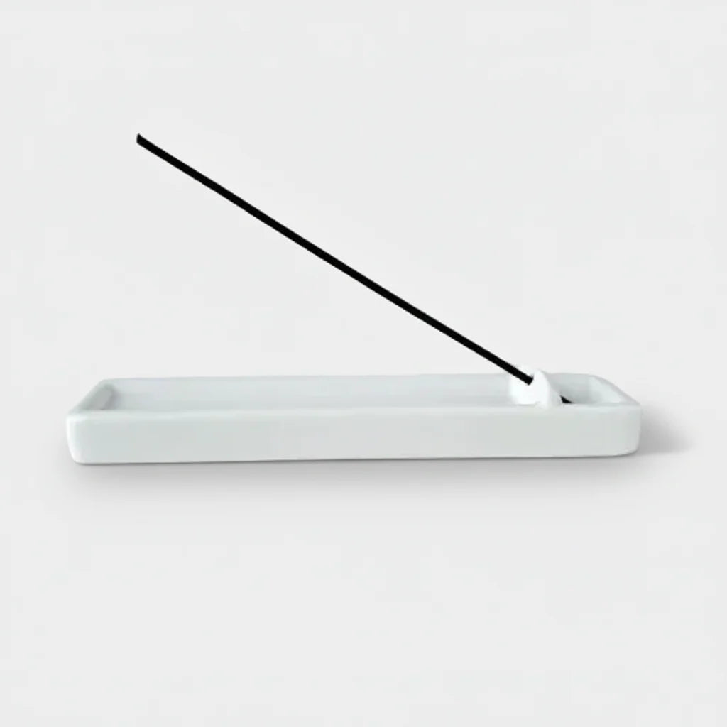 NAIBU - WHITE LONG INCENSE HOLDER