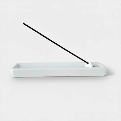 NAIBU - WHITE LONG INCENSE HOLDER