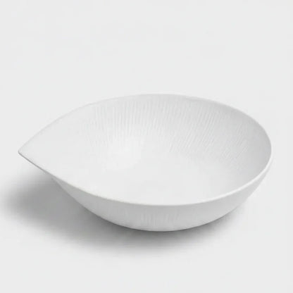 Naibu - Snow Leaf Serving Bowl