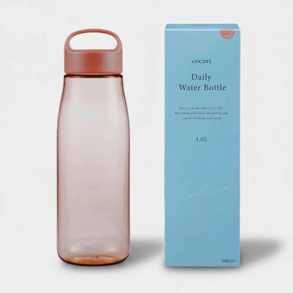 NAIBU - CORAL RED WATER BOTTLE - 1L