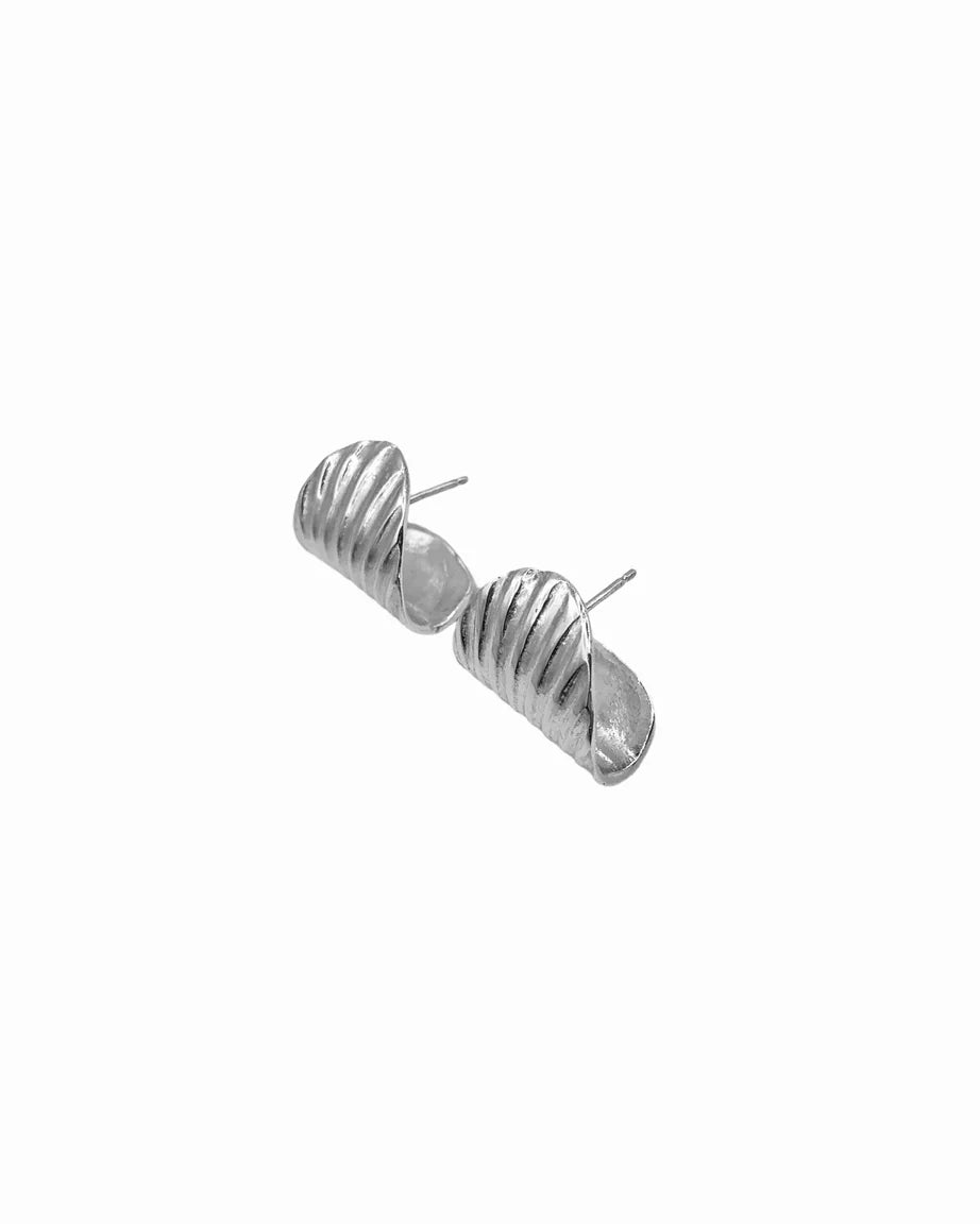 Rachel Stichbury - Shell Wrap Earrings - Stirling SIlver