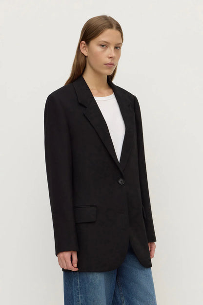 Assembly Label - Isabel Blazer - Black