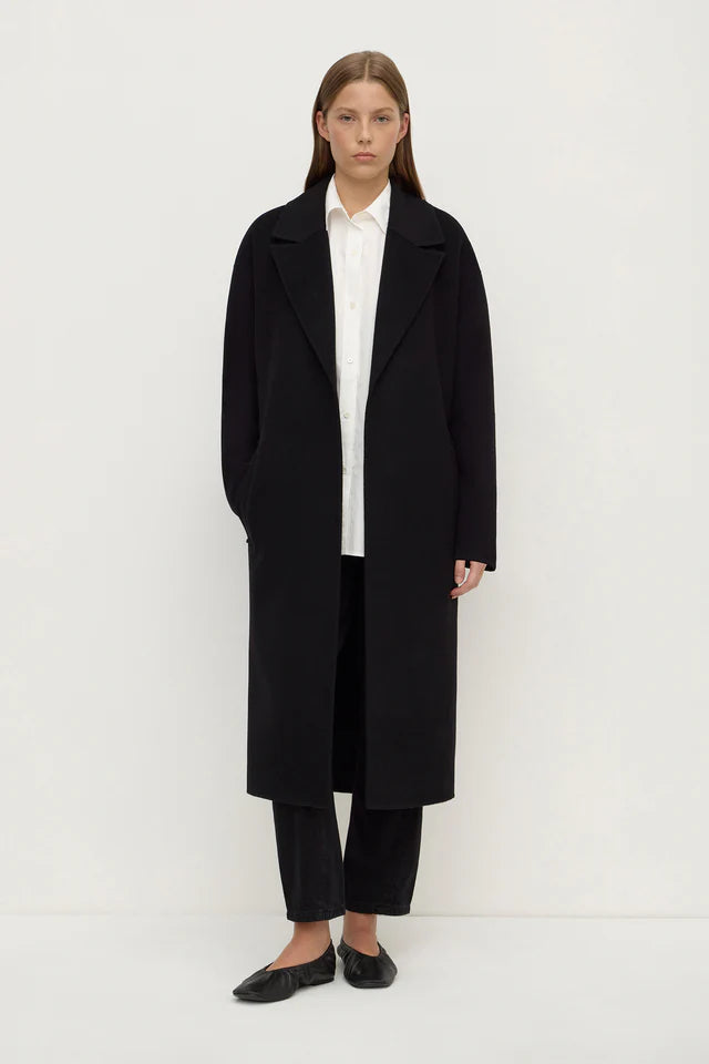 Assembly Label - Ivy Wool Coat - Black