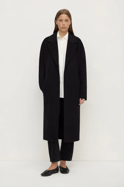 Assembly Label - Ivy Wool Coat - Black