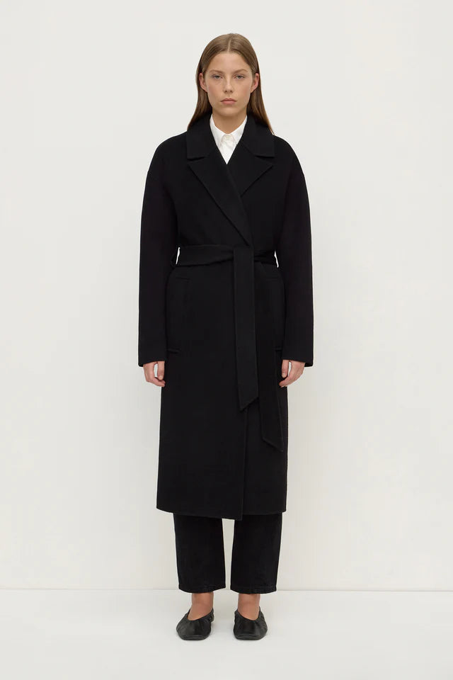 Assembly Label - Ivy Wool Coat - Black