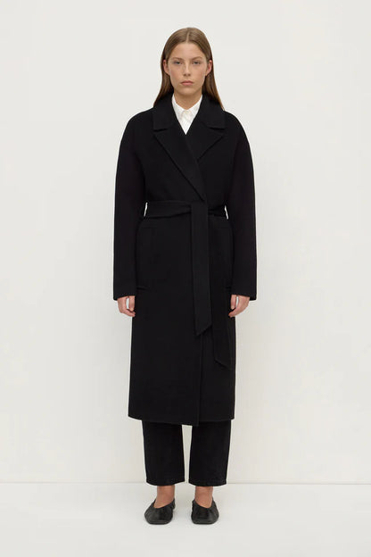 Assembly Label - Ivy Wool Coat - Black