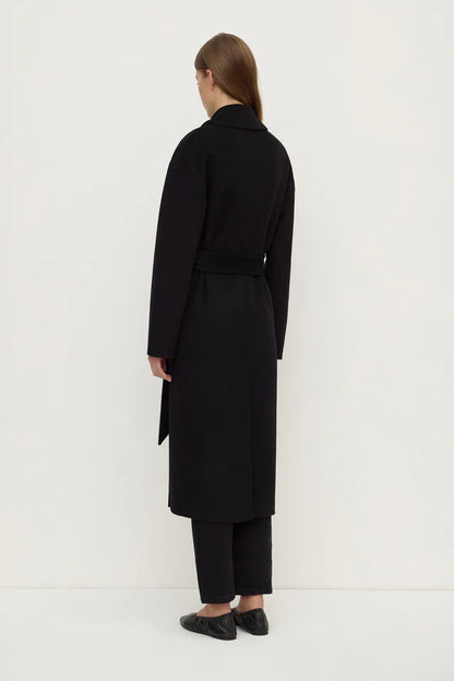 Assembly Label - Ivy Wool Coat - Black