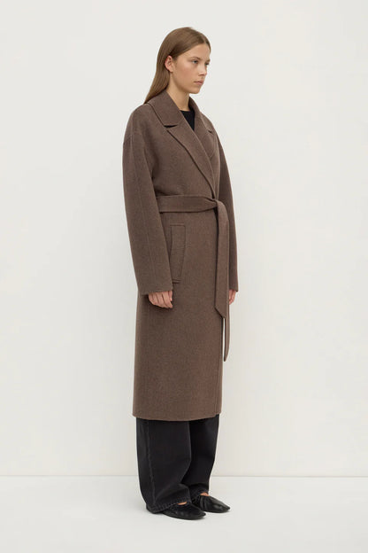 Assembly Label - Ivy Wool Coat - Cocoa Marle