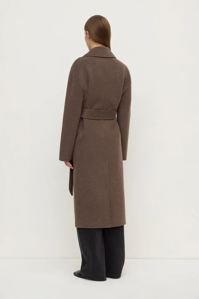 Assembly Label - Ivy Wool Coat - Cocoa Marle