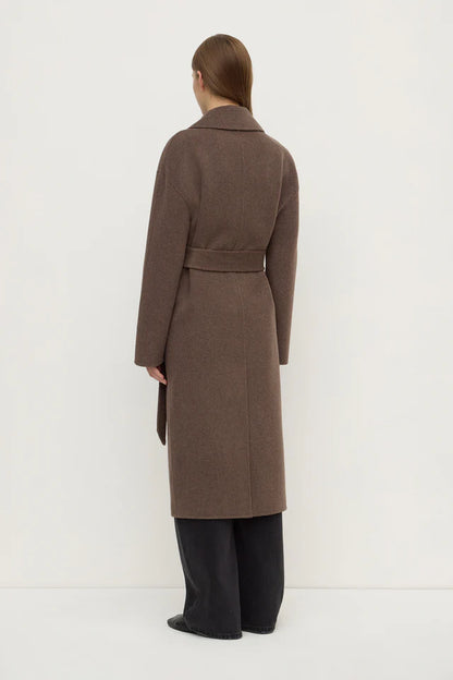 Assembly Label - Ivy Wool Coat - Cocoa Marle