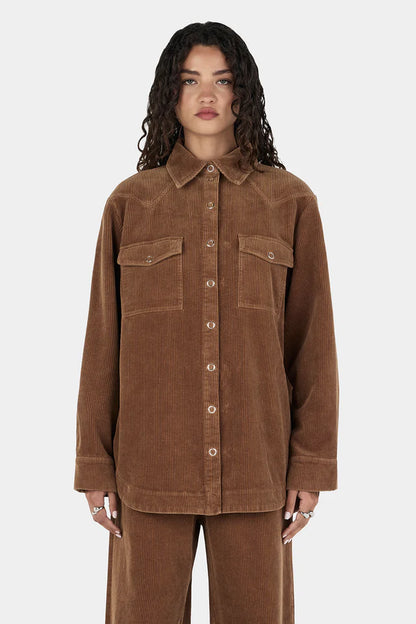 Hansen &amp; Gretel - Jackson Cord Shirt - Tan