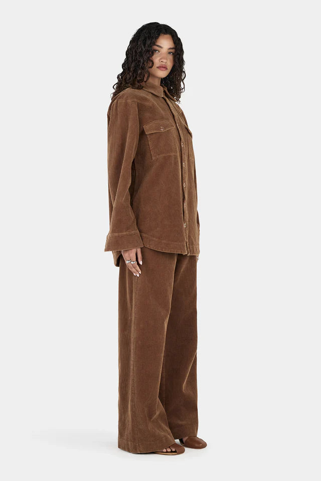 Hansen &amp; Gretel - Jackson Cord Shirt - Tan