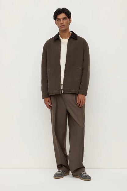 Assembly Label - Joey Cotton Jacket - Espresso
