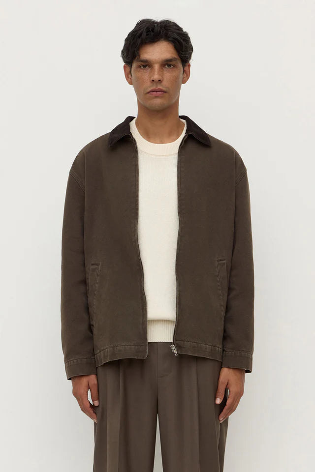 Assembly Label - Joey Cotton Jacket - Espresso