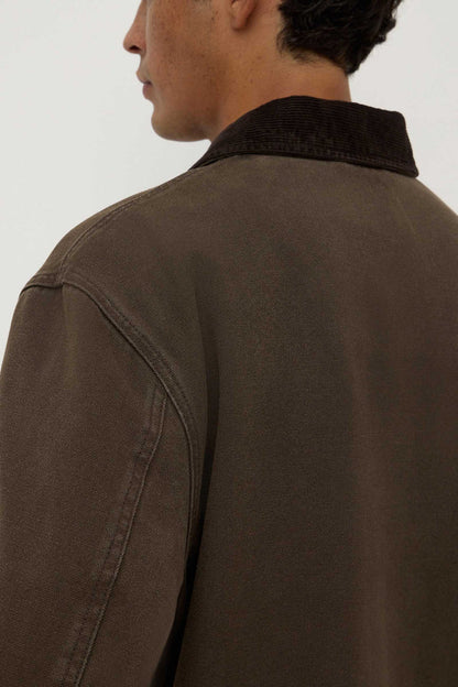 Assembly Label - Joey Cotton Jacket - Espresso