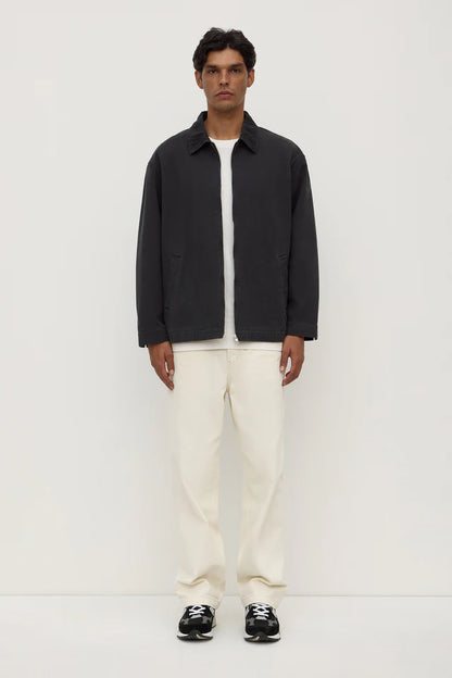 Assembly Label - Joey Cotton Jacket - Washed Black