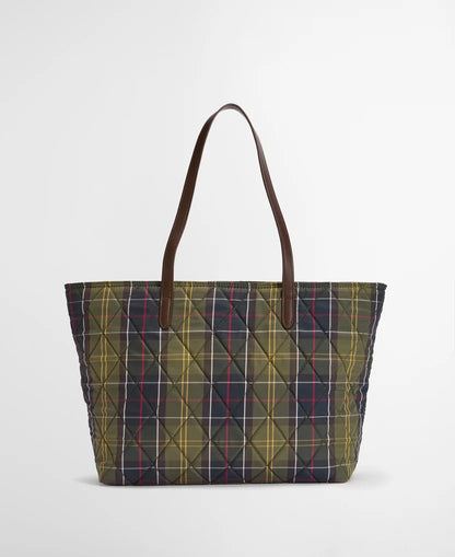 BARBOUR - WETHERHAM QUILTED TARTAN BAG