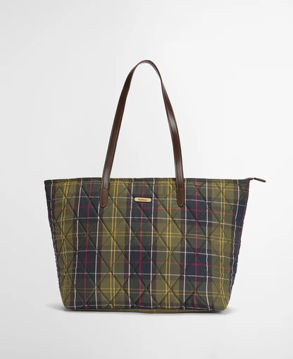 BARBOUR - WETHERHAM QUILTED TARTAN BAG