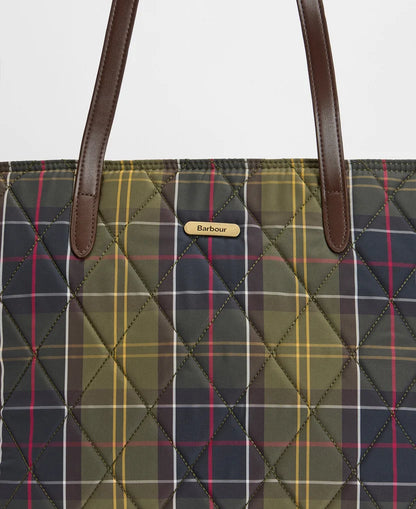 BARBOUR - WETHERHAM QUILTED TARTAN BAG