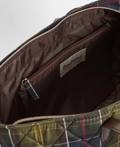 BARBOUR - WETHERHAM QUILTED TARTAN BAG