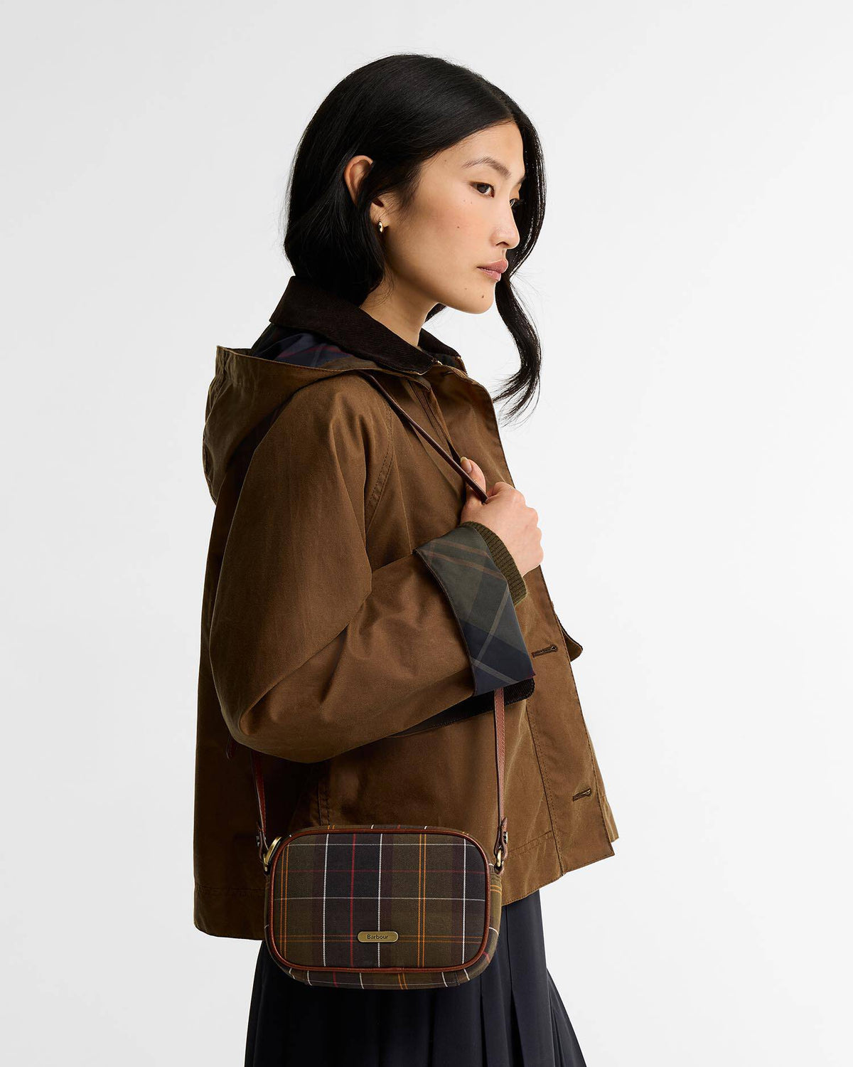 BARBOUR - DAPHNE MINI TARTAN CROSSBODY BAG