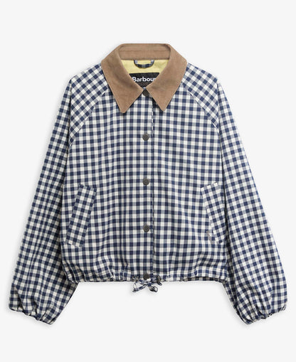 Barbour - Ovingham Casual Jacket - Gingham Navy/Neutral