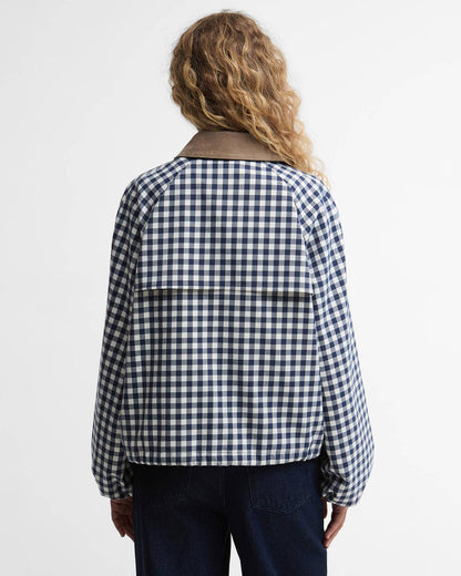 Barbour - Ovingham Casual Jacket - Gingham Navy/Neutral