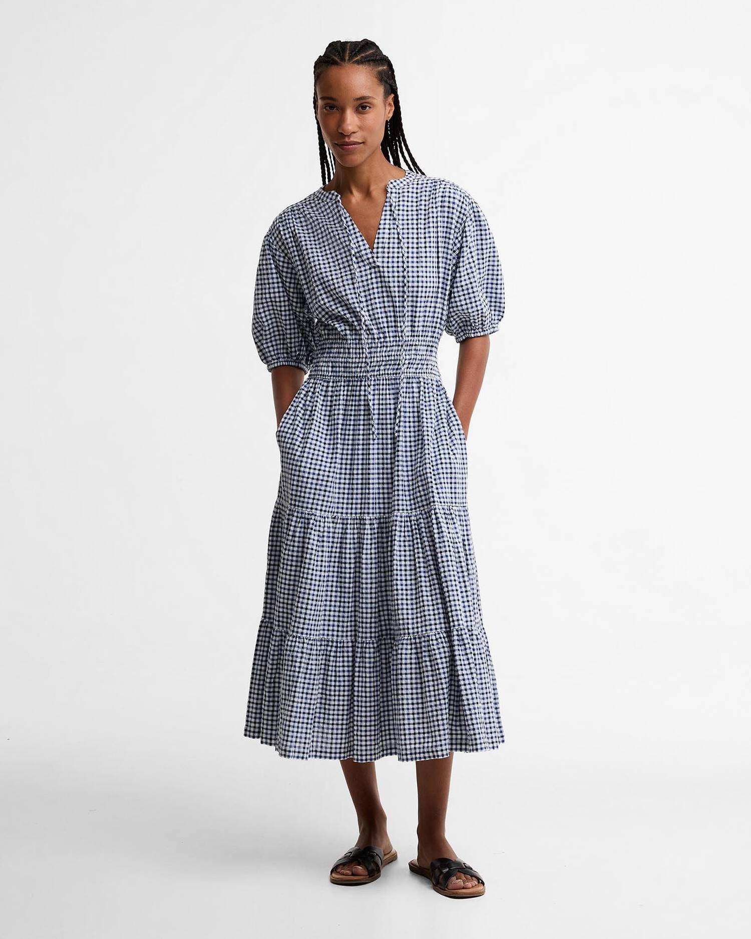 Barbour - Ashwell Midi Dress - Multi Gingham