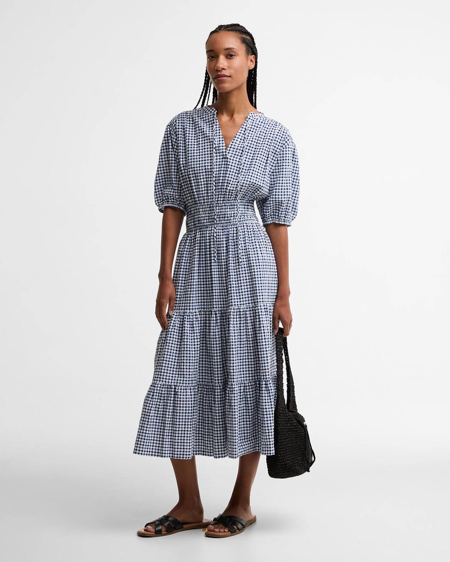Barbour - Ashwell Midi Dress - Multi Gingham