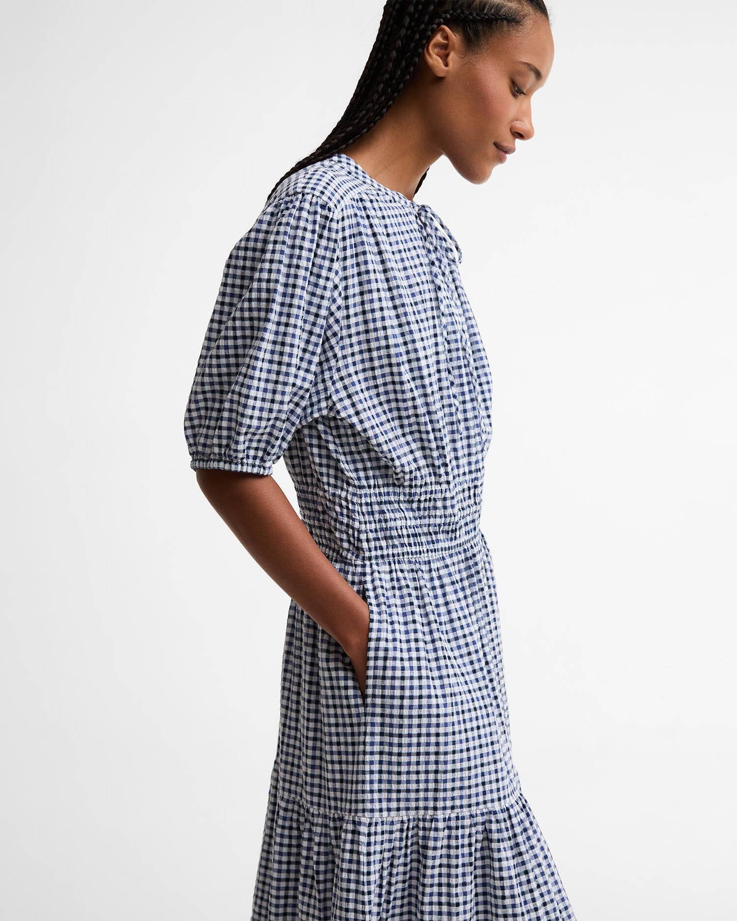 Barbour - Ashwell Midi Dress - Multi Gingham