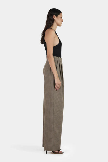 Hansen &amp; Gretel - Hamilton Suit Pant - Chestnut