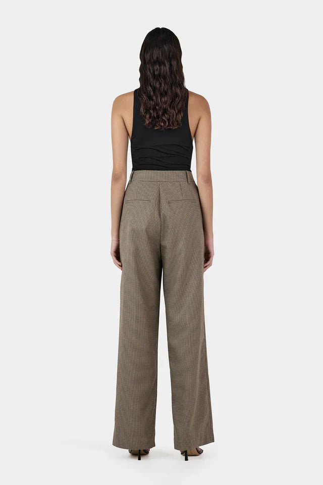 Hansen &amp; Gretel - Hamilton Suit Pant - Chestnut
