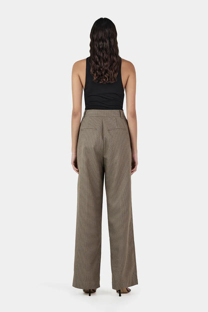 Hansen &amp; Gretel - Hamilton Suit Pant - Chestnut