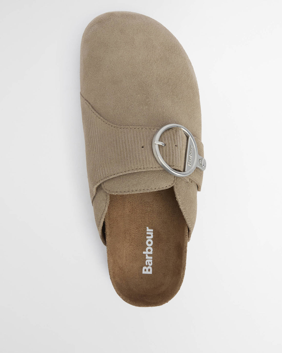 Barbour - Kyra Closed Toe Sandal - Taupe Suede