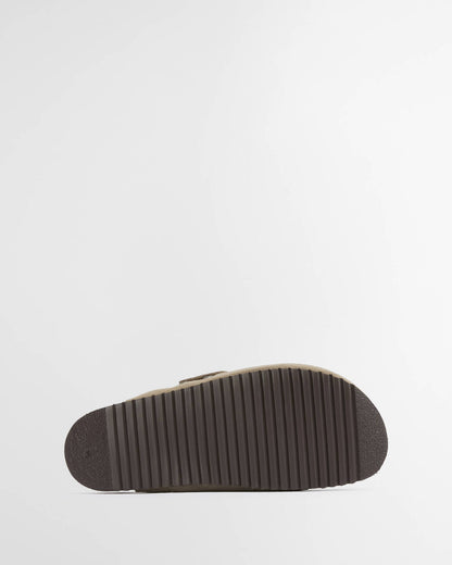 Barbour - Kyra Closed Toe Sandal - Taupe Suede