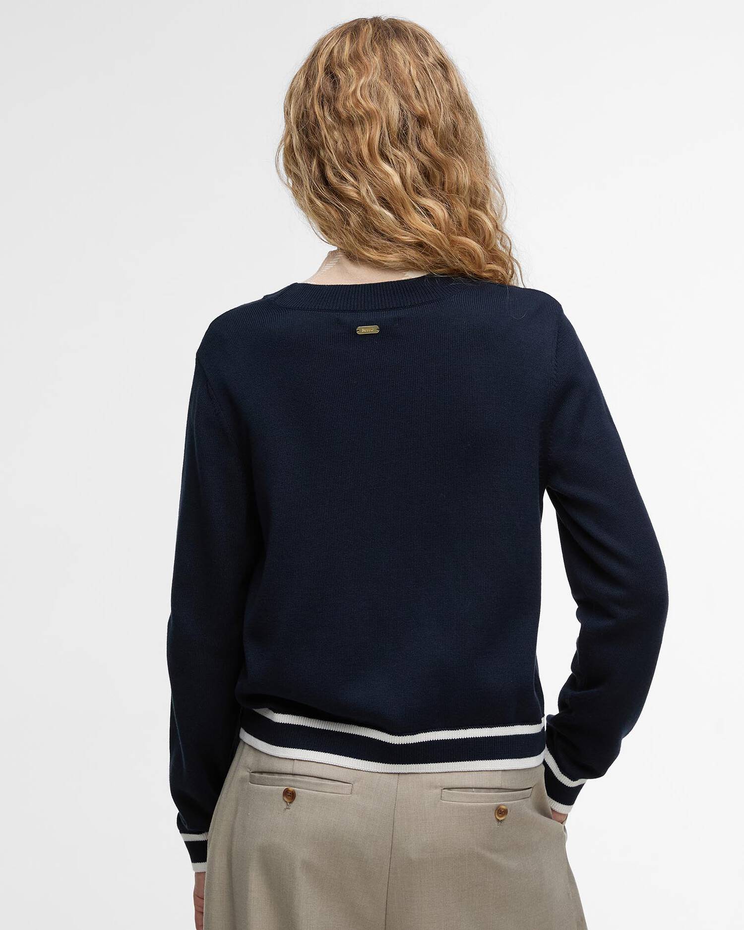Barbour - Avery Kintted Jumper - Navy