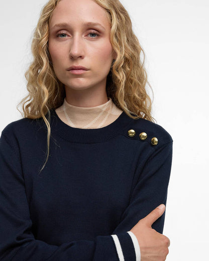 Barbour - Avery Kintted Jumper - Navy